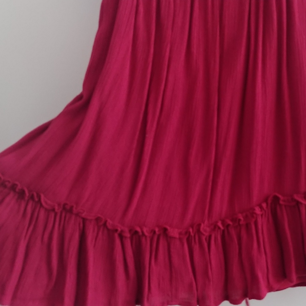 Red American Rag Off-Shoulder Dress NWoT - Picture 5 of 8